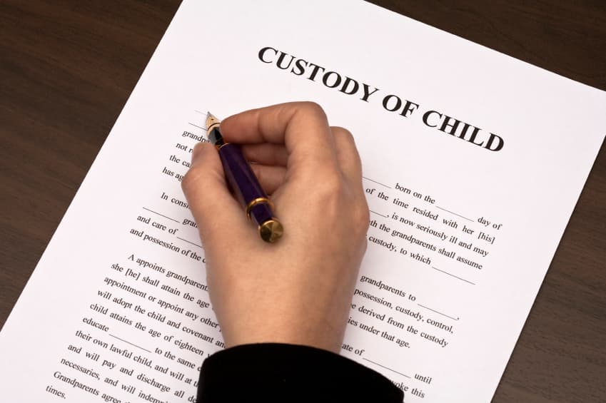 Child custody document