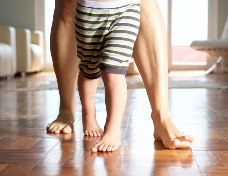 child walking